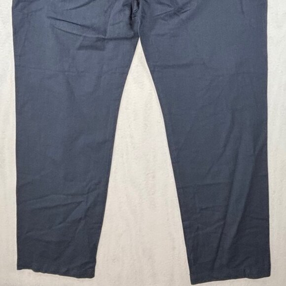 Flint and Tinder 365 Mens 42x32 Navy Blue Pants Casual Chinos Straight Leg - Picture 14 of 16